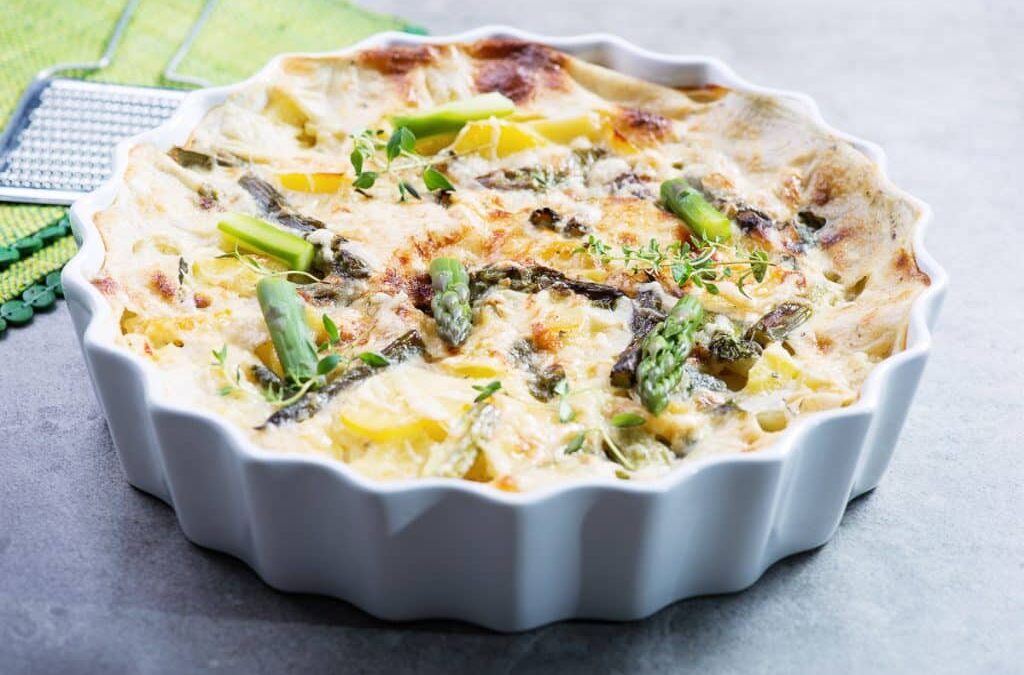 Asparagus Quiche