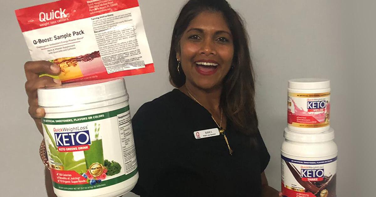 Women with Products Photo