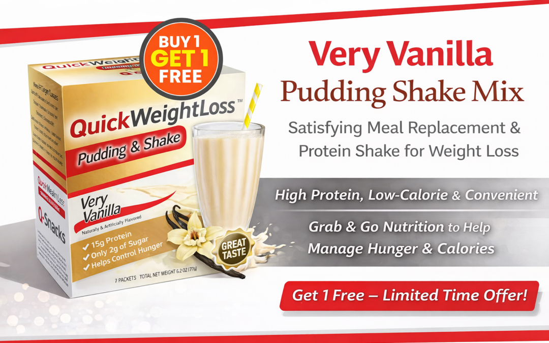 Very Vanilla Pudding Shake Mix: A Delicious Way to Support Your Weight-Loss Goals