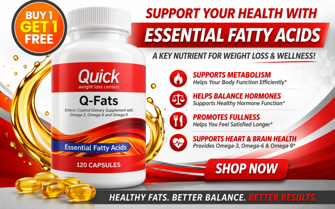 Q-Fat Essential Fatty Acids: The Missing Link in Your Weight-Loss & Wellness Journey