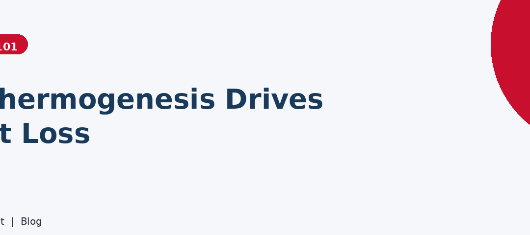 How Thermogenesis Drives Weight Loss (Without Starving Yourself)
