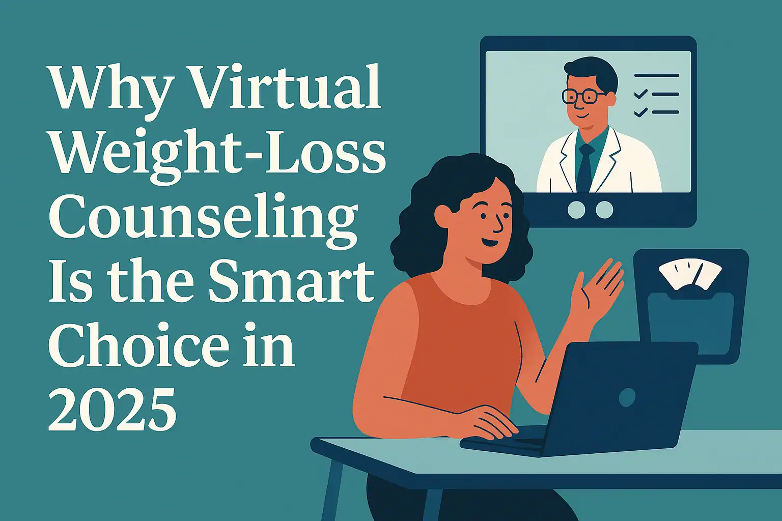 why virtual weight loss counselling is the smart choice