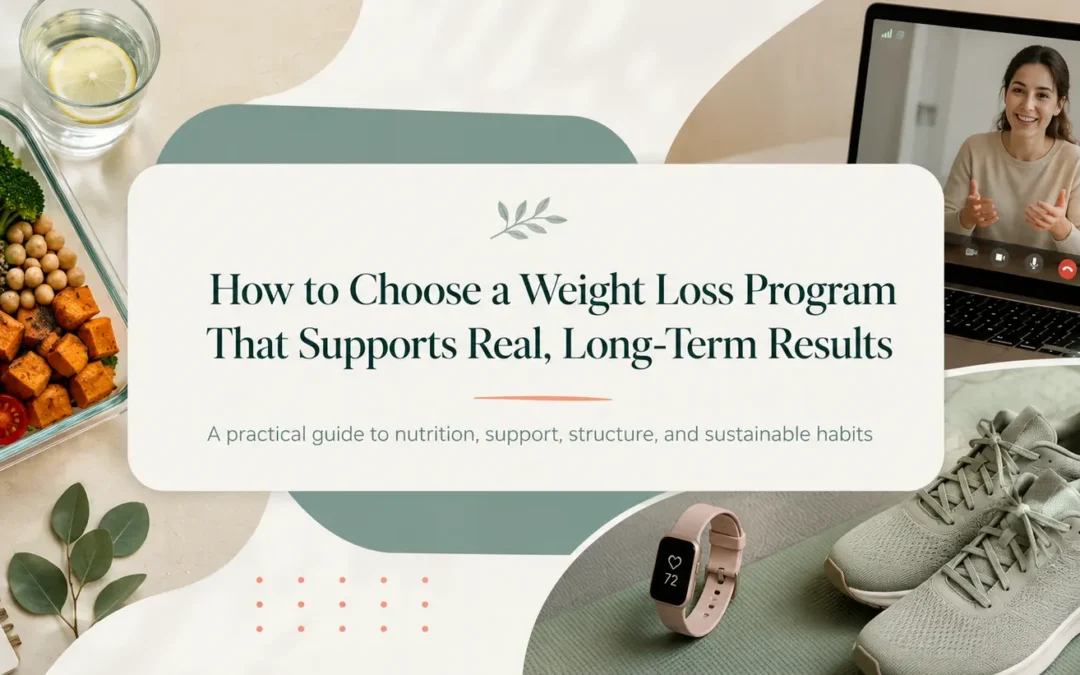 How to Choose a Safe Weight Loss Program That Supports Real, Long-Term Results