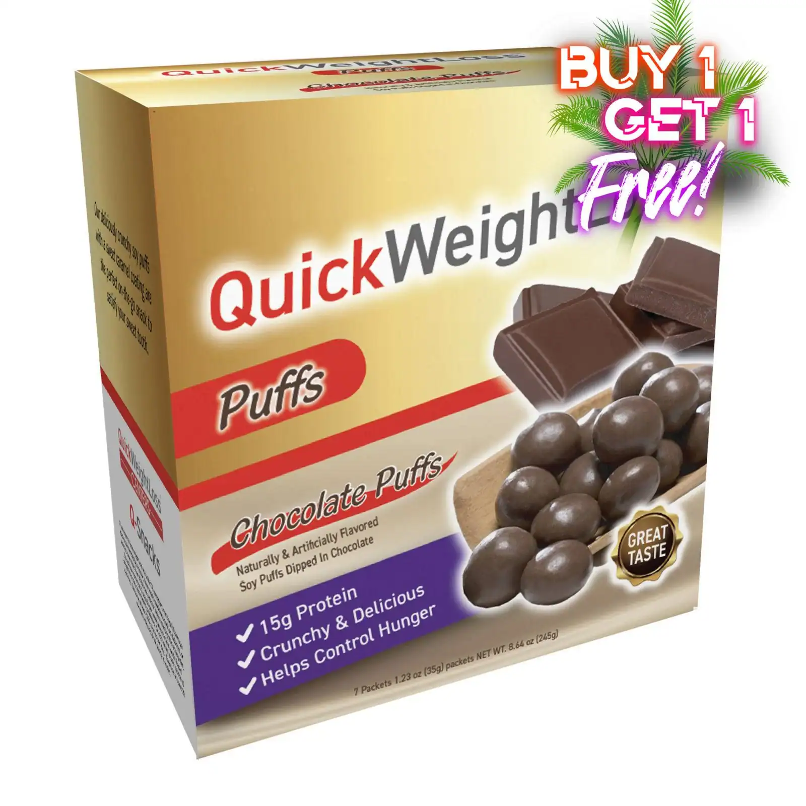 chocolate puffs