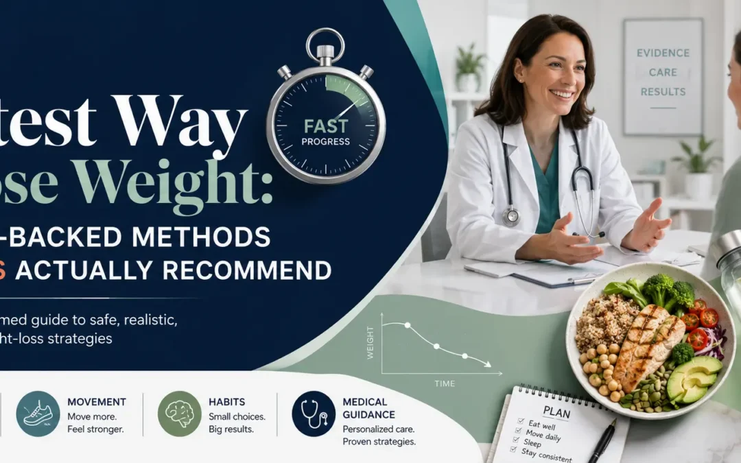 The Fastest Way to Lose Weight: Science-Backed Methods Doctors Actually Recommend