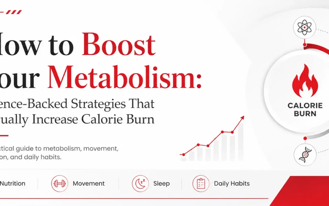 How to Boost Your Metabolism: Science-Backed Strategies That Actually Increase Calorie Burn