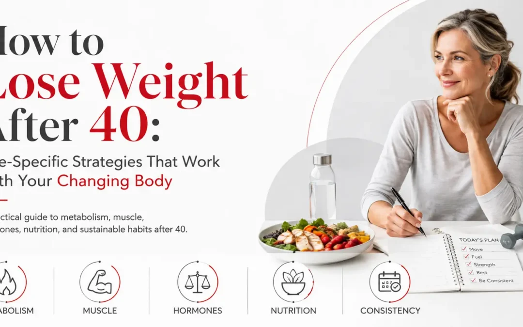 How to Lose Weight After 40: Age-Specific Strategies That Work With Your Changing Body